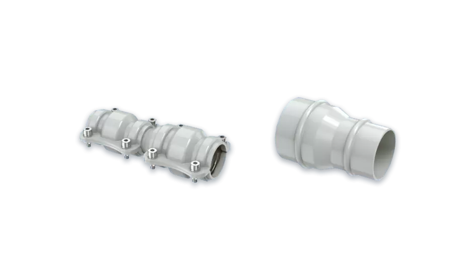 Conector reductor de tuber&iacute;a a tuber&iacute;a