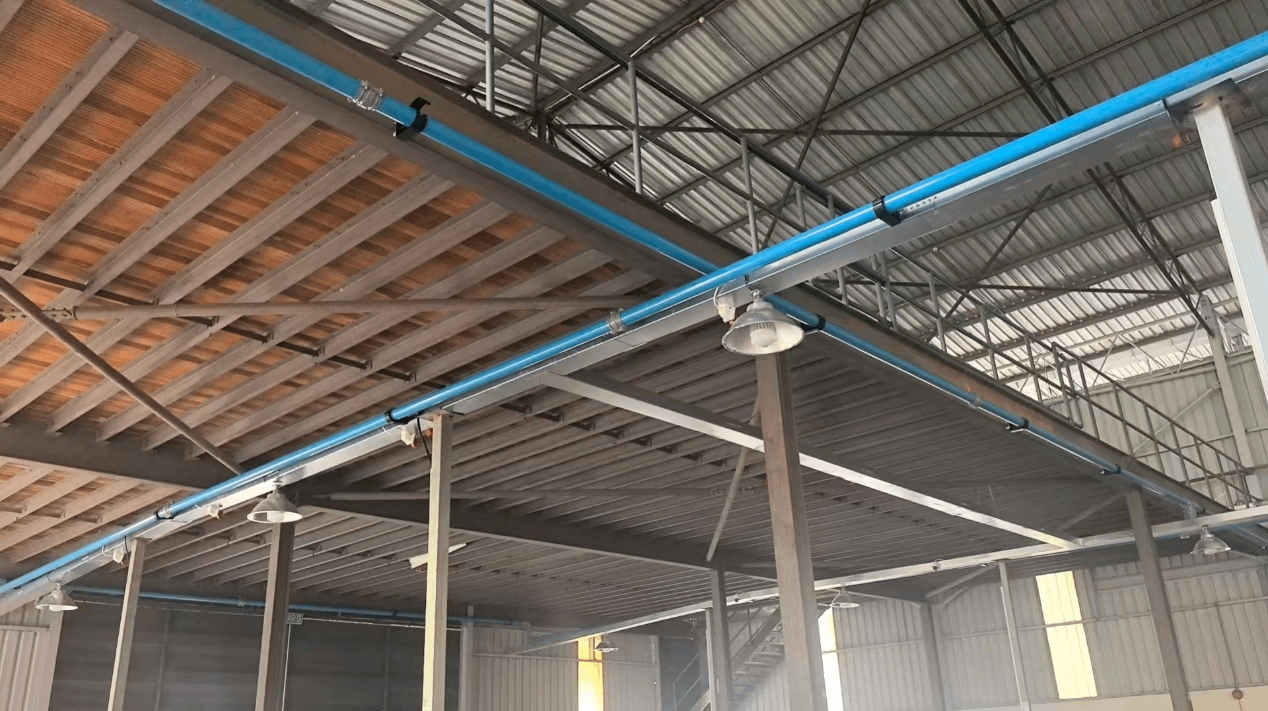 UPIPE suministra tuberías de aire comprimido de aleación de aluminio a fábricas en Malasia.