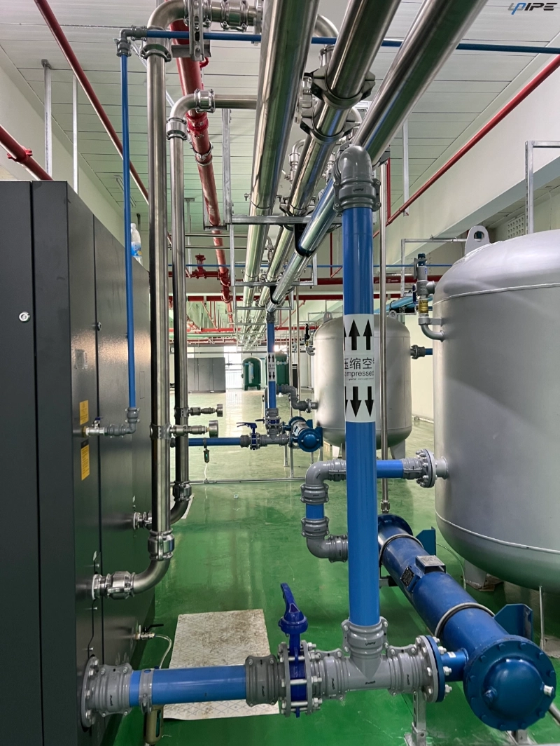 Sistema de tuberías de aire comprimido de aluminio
