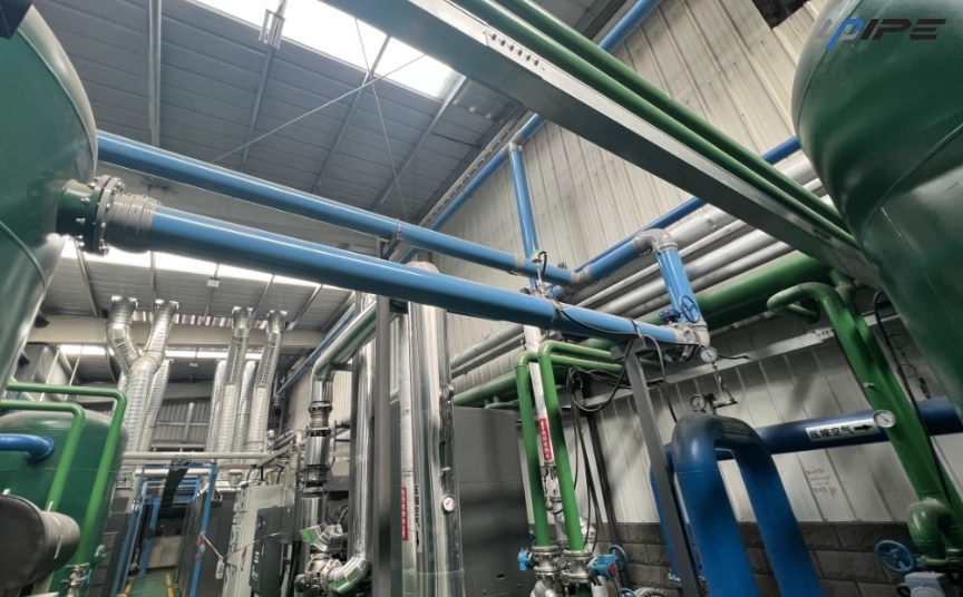 Sistemas de tuber&iacute;as de aire de aluminio con conexiones de ca&iacute;da r&aacute;pida reforzadas